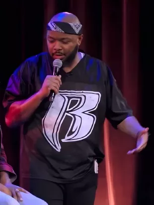 Kevin Fredericks Bald Brothers: A Freestyle Comedy Show Black Jersey