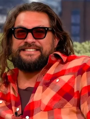 This Morning Jason Momoa Check Shirt