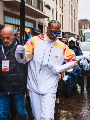 Snoop Dogg Milano Cortina 2026 Olympics Torchbearers Jacket