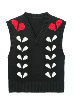 The Traitors US S04 Rob Rausch Broken Heart Sweater Vest