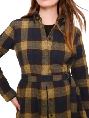 The Young And The Restless 2026 Claire Grace Plaid Belted Shirt