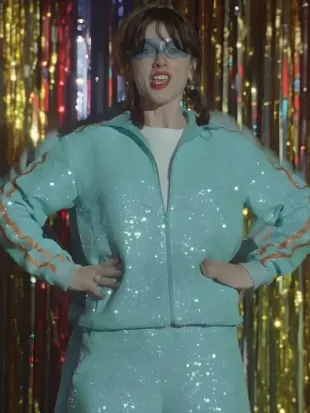 Opalite Music Taylor Swift Blue Sequin Tracksuit