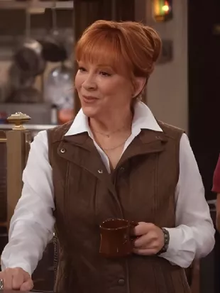 Happys Place S02 Bobbie Brown Quilted Vest