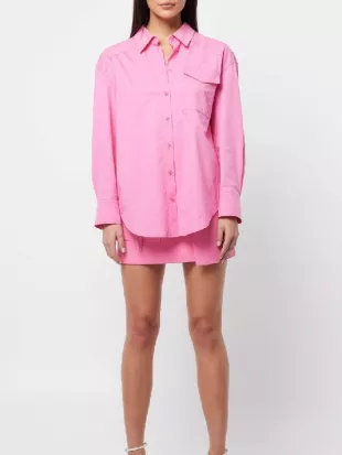 10 News Plus 2026 Georgie Tunny Pink Shirt
