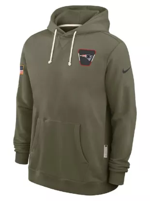 Patriots 2025 Salute To Service Hoodie