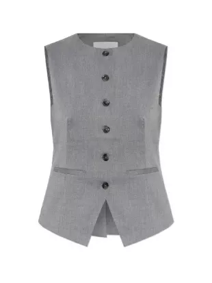 10 News Plus 2026 Georgie Tunny Grey Vest