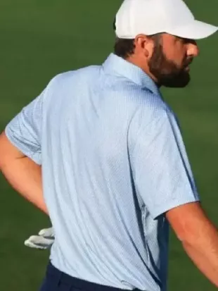 Scottie Scheffler American Express 2026 golf polo