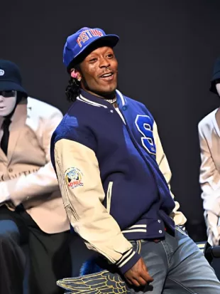 The Tonight Show Starring Jimmy Fallon Lil Uzi Vert Blue Jacket