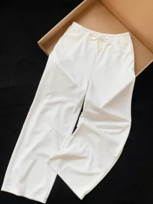 Comfortcana Solie Tie Waist Pants