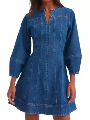 American Idol S24 Kiera Howell Barrel Sleeve Mini Dress