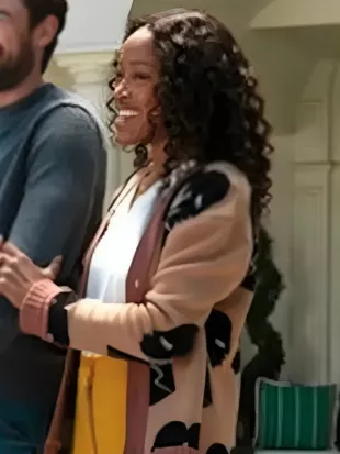 The Burbs 2026 Keke Palmer Printed Cardigan