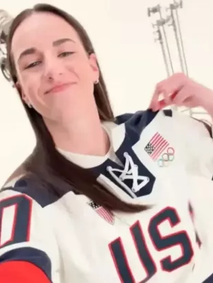 Caitlin Clark Olympic Winter Games 2026 Team USA Jersey