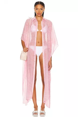 Chiffon Robe Coverup Dress