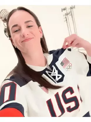 Caitlin Clark Olympic Winter Games 2026 Team USA Jersey
