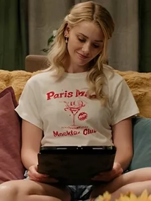 F*ck Valentines Day Virginia Gardner Paris Milan T-shirt