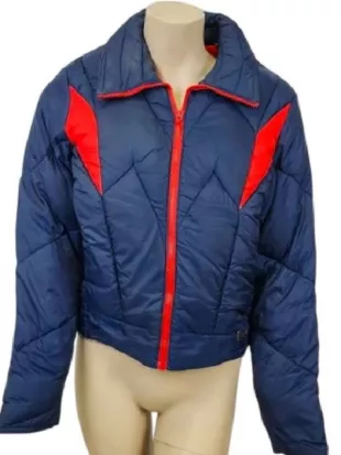 The Burbs Keke Palmer Blue Puffer Jacket