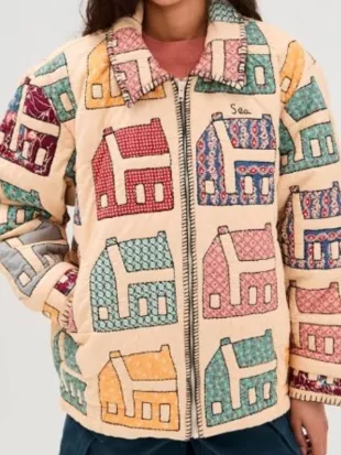 The Burbs Keke Palmer House Printed Jacket