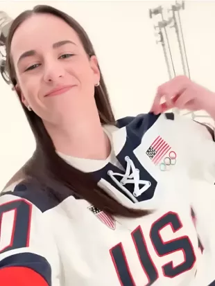 Olympic Winter Games 2026 Caitlin Clark Team USA Jersey