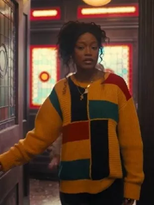 The Burbs Keke Palmer Colorblock Sweater