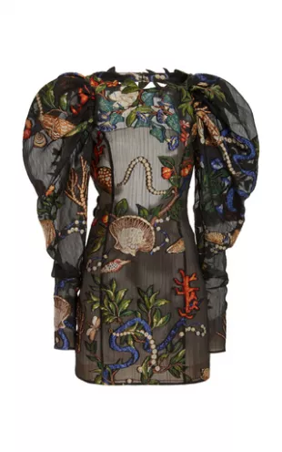 Pietra Dura Fil Coupé Mini Dress