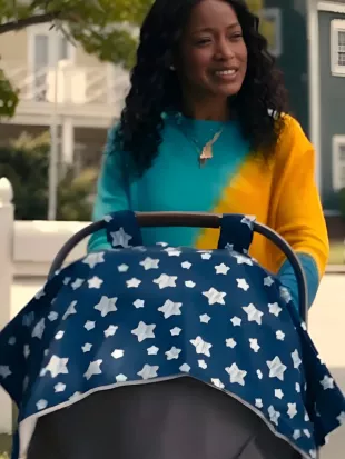 The Burbs 2026 Keke Palmer Gradiant Crewneck Sweater