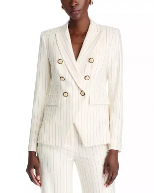 Miller Stripe Wool Blend Dickey Jacket