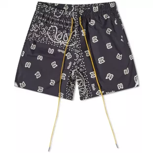 Bandana Print Swim Shorts