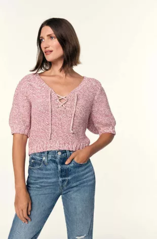 Aviva Short Sleeve Sweater