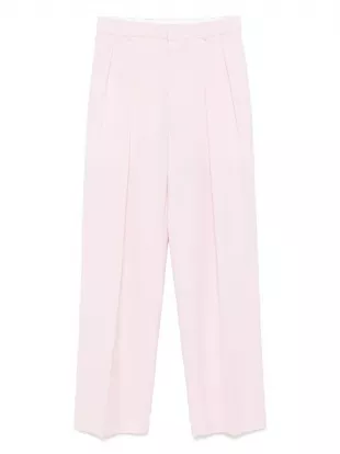 Tapered Virgin Wool Pants