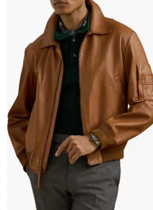 Purple Label Plonge Leather Jacket