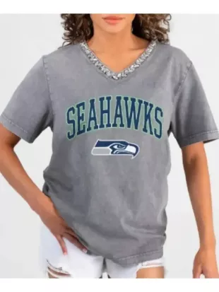The View 2026 Sara Haines Seattle Seahawks T-Shirt