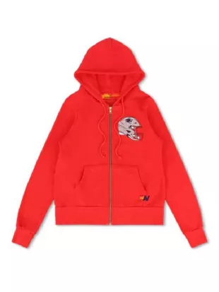 The View 2026 Joy Behar New England Patriots Red Hoodie