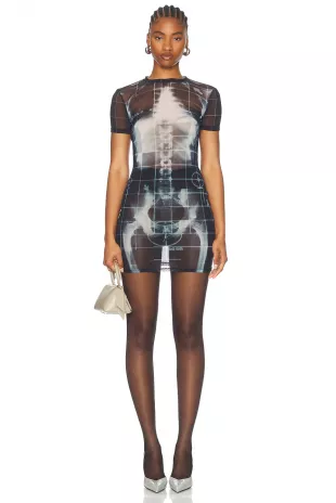 Squeletor Short Dress