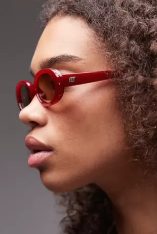 Outta Love Oval Sunglasses