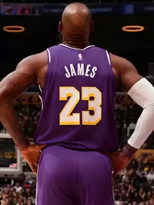 LeBron James Thunder v LA Lakers Jersey