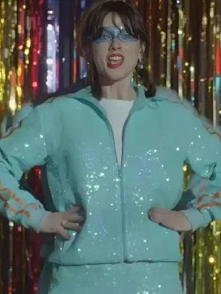 Opalite Taylor Swift Sequin Mint Green Tracksuit