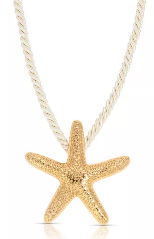 Starfish Statement Pendant Necklace
