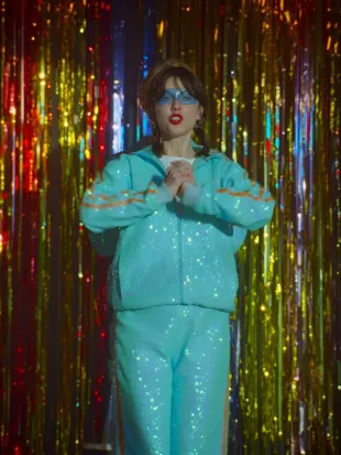 Taylor Swift Opalite Sequin Tracksuit