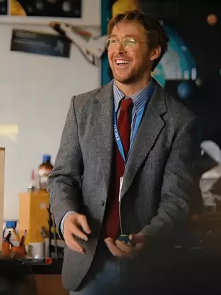 Project Hail Mary 2026 Ryan Gosling Grey Blazer