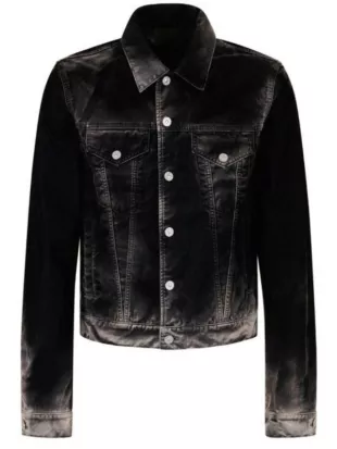 American Idol S24 Luke Bryan Black Denim Jacket