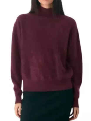 The Young and the Restless Sharon Newman Plum Purple Sweater