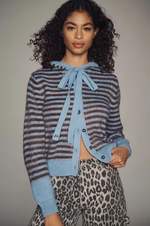 Ruthie Bonnet Hooded Cardigan