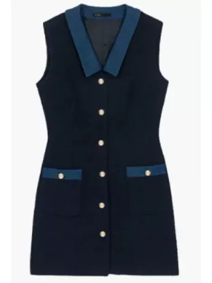 Access Hollywood 2026 Kit Hoover Denim Details Dress