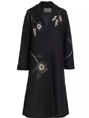 Today Show 2026 Jenna Grey Floral Coat