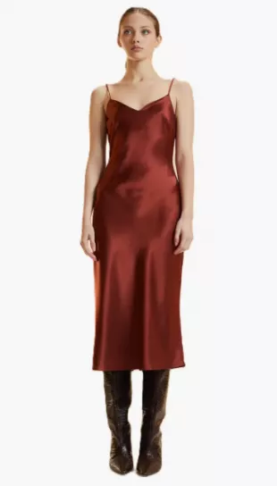 Satin Slip Dress