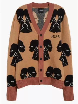The Burbs S01 Keke Palmer Printed Cardigan