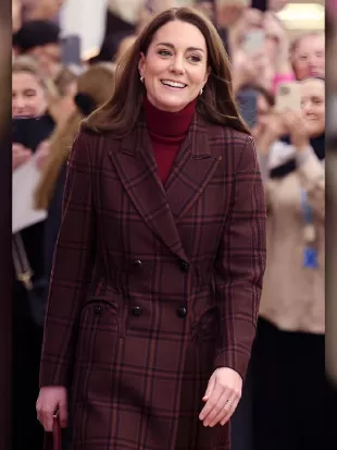 Kate Middleton Royal Marsden Hospital Coat