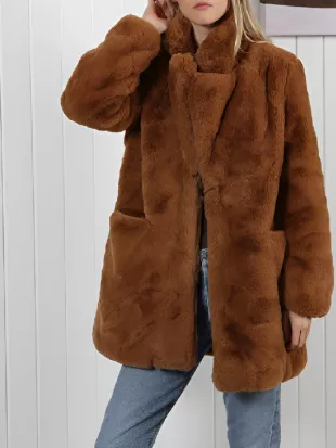 The Today Show 2026 Jenna Bush Hager Brown Fur Coat