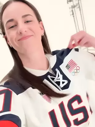 Caitlin Clark Olympic 2026 Team USA Jersey