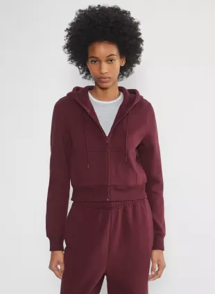 Cozy Fleece Snug Zip Hoodie
